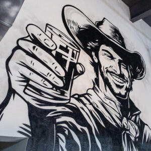 Picture of a cowboy.
