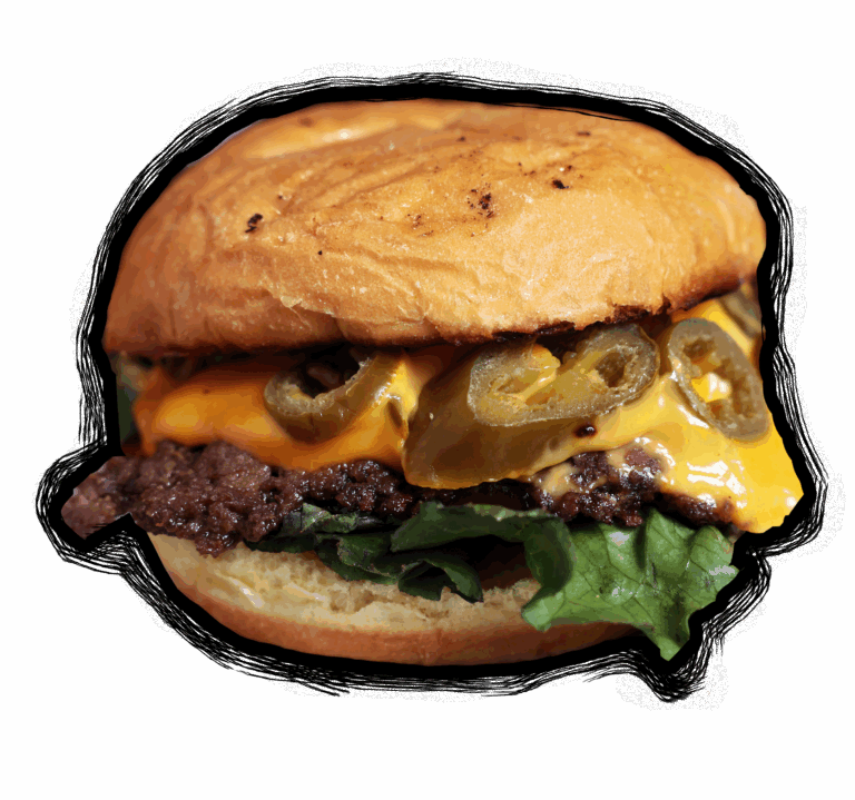 Pismo Beach Smash Burger - Chili Burger