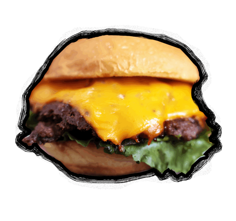 Pismo Beach Smash Burger - Double Burger