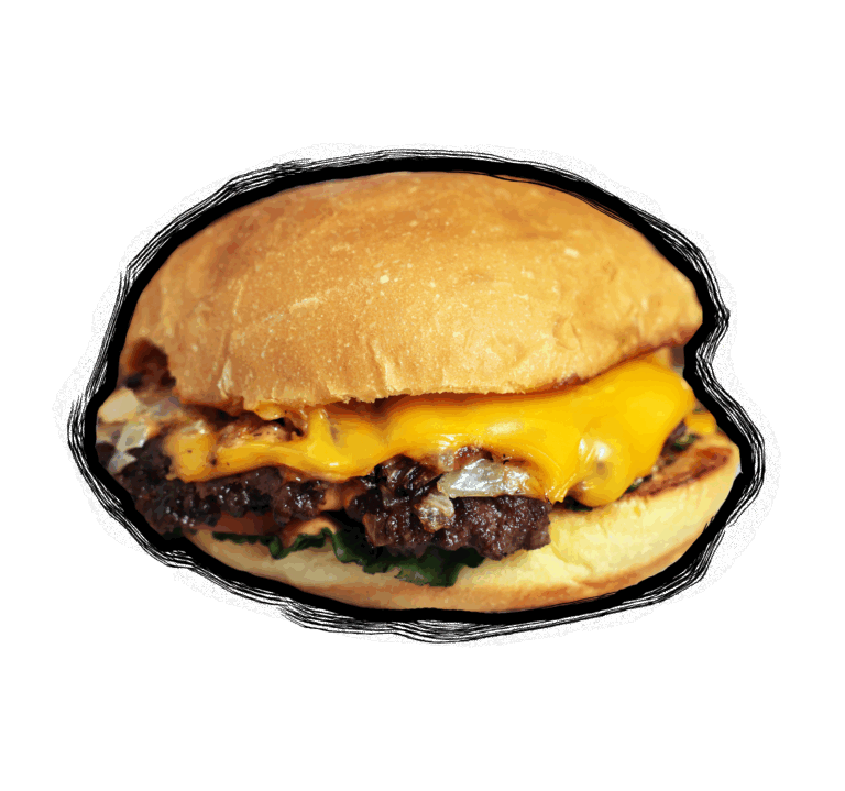 Pismo Beach Smash Burger - Single Burger