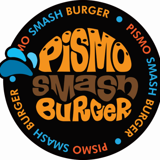 Pismo Beach Smash Burger Logo.