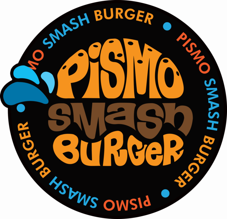 Pismo Beach Smash Burger Logo.