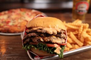 Pismo Beach Smash Burger - Triple Smash Burger